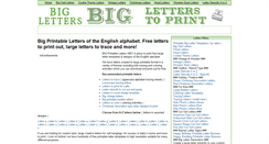 Desktop Screenshot of bigletters.org